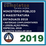Magistratura Pública Estadual +  Complementares + Direito Sumular + Legislação Penal Especial (CERS COMPLETOS 2019)
